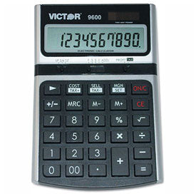 Victor? 9600 Desktop Business Calculator, 10 Digit LCD 1119424