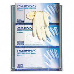 Glove Box Holder, Triple, 11x3 1/2x14 1/2, Clear 1119442