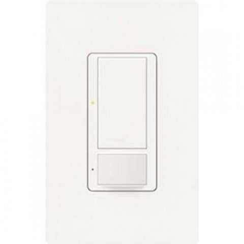 Lutron Occupancy Sensor With Switch, MLV, Dual Voltage, 120V, 6 Amp Light