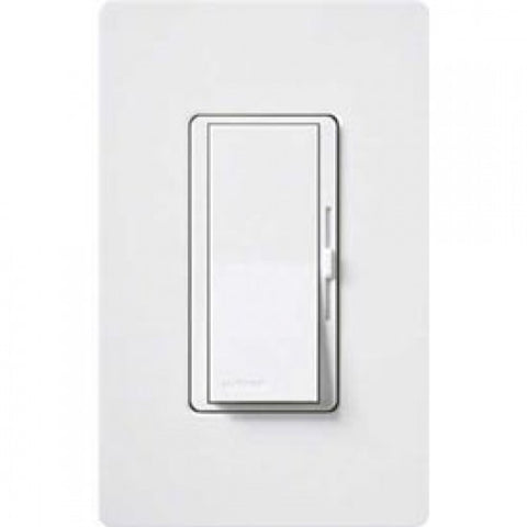 Lutron Diva? Preset Dimmer With Locator Light, Single Pole, 120V, 800W, White