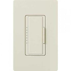 Digital Fade Dimmer, Single Pole, Multi Loc, 120V, 600W, Gloss, Light Almond