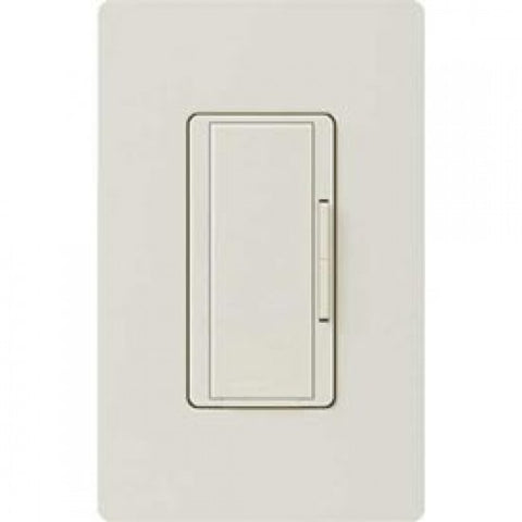 Lutron Companion Dimmer, Multi Loc, 120V, 600W, Light Almond 1119603