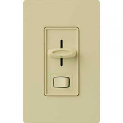 Lutron Preset Dimmer, 3 Way, 120V, 600W, Ivory 1119631