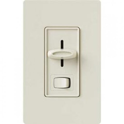 Lutron Preset Dimmer, 3 Way, 120V, 600W, Light Almond 1119632