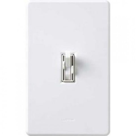 Preset Dual Fan/Light Dimmer, 1 Pole, 120V, 300W, 3 Speed Toggle Fan, White
