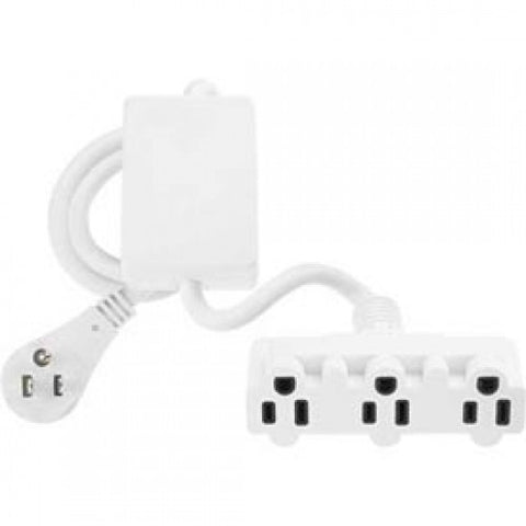 Lutron Plug In Appliance Module, 3 Receptacle, 120V, 15 Amp, White 1119644