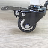4PK 2 Threaded Stem Caster with Stopper M10 Stem Diameter 9/16 Stem Length 11241 CASTOR LOCK 4PK