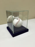 Box, Glass Showcase baseball jewelery watch collectibles 11248