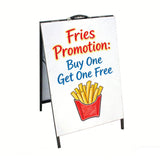 Board, A Frame Menu Metal Side Walk Sign Restaurant Sign 1134