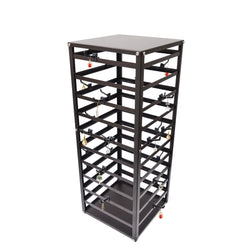 Metal Earring Card Display Spinner Rack Merchandising Hooks Sock Display Stand 11453-BROWN+80X11666-BLACK