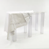 Clear Acrylic Church Holy Communion Table w/ Cover Rememberance of Me 47X18X33" 11461+15173