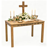 45 X 28 X 29" Wood Church Holy Communion Table 11464-NEW