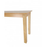 FixtureDisplays® 45" L x 28" D x 29" H Wood Table Breakfast Writing Desk 11462
