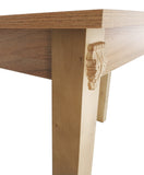 Breakfast Table Wood Writing Desk 45 L x 28 D x 29 H End Table 11464