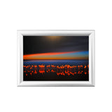 FixtureDisplays? Viewable Area:15.7x22.6 Frame, Wall or Poll Mount Poster/Picture Snap Silver 11476-A2