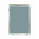FixtureDisplays? Viewable Area:15.7x22.6 Frame, Wall or Poll Mount Poster/Picture Snap Silver 11476-A2