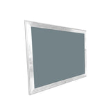FixtureDisplays? Frame, Wall or Poll Mount Poster/Picture Snap Silver 11476-A3 Viewable Area 10.6x15.7