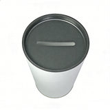 ® 8PK Donation Can 5.5" Tall 3" Diameter 11483-8PK