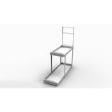 FixtureDisplays? 7 X 21.6 X 24 Two-tiered Metal Retail Coutertop Beverage Display Rack 11505