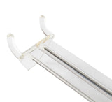 Fixture Hook, Pegwall Hook 4 Clear Plastic Set of 50 pcs 11533