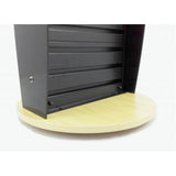 Black Slatwall Display Countertop Spinner Rack POP POS Retail Stand 11560 BLACK