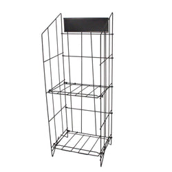 Display, Bulk Newspaper Magazine Metal Wire Rack Catalog Stand 11562