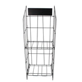 Display, Bulk Newspaper Magazine Metal Wire Rack Catalog Stand 11562