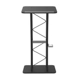 Curved Podium, Truss Metal/ Wood Pulpit Lectern 11568