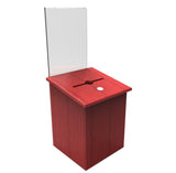 Box, Comment Collection Suggestion Donation Ballot w/ Sign Holder 7x 7x 9