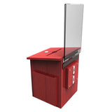 Box, Comment Collection Suggestion Donation Ballot w/ Sign Holder 7x 7x 9