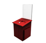 Box, Comment Collection Suggestion Donation Ballot w/ Sign Holder 7x 7x 9