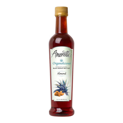 Amoretti Organolicious Organic Almond Blue Agave Nectar 12.7 oz. WS-115AMALMOND