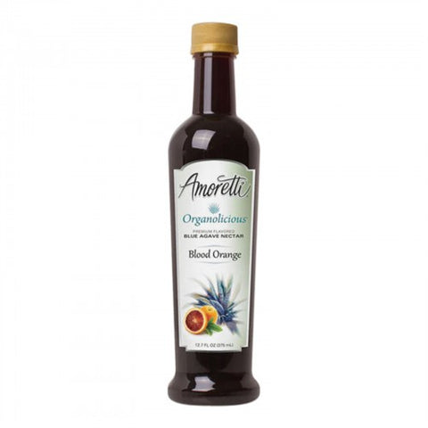 Amoretti Organolicious Organic Blood Orange Blue Agave Nectar 12.7 oz. WS-115AMBLDORG