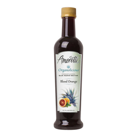 Amoretti Organolicious Organic Blood Orange Blue Agave Nectar 12.7 oz. WS-115AMBLDORG