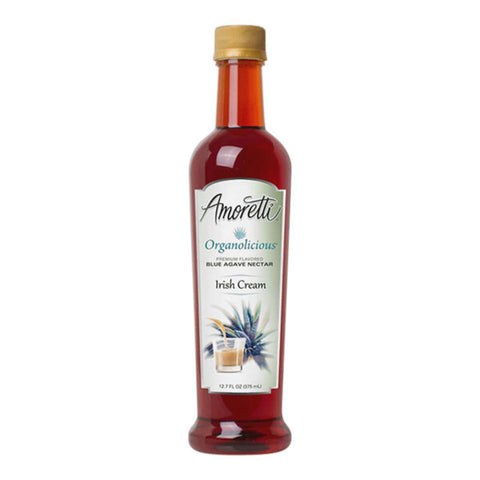 Amoretti Organolicious Organic Irish Cream Blue Agave Nectar 12.7 oz. WS-115AMIRISHCM