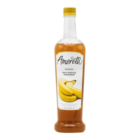 Amoretti Banana Bar and Smoothie Concentrate 25.4 fl. oz. WS-115AMMBANANA