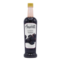 Amoretti Blackberry Bar and Smoothie Concentrate 25.4 fl. oz. WS-115AMMBLAKBY