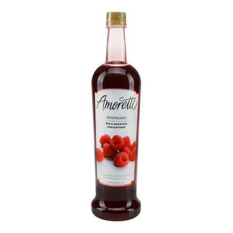 Amoretti Raspberry Bar and Smoothie Concentrate 25.4 fl. oz. WS-115AMMTASPBR