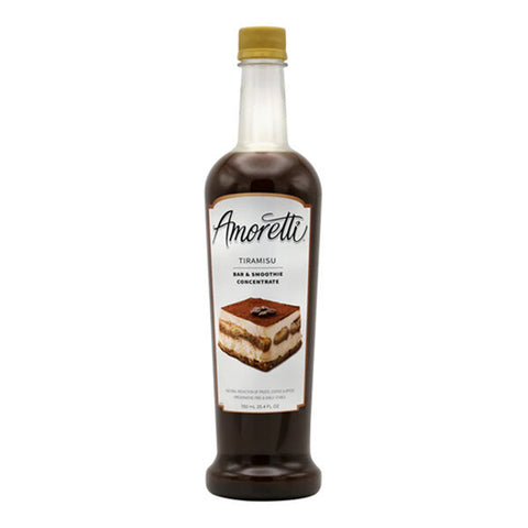 Amoretti Tiramisu Bar and Smoothie Concentrate 25.4 fl. oz. WS-115AMMTIRAMS