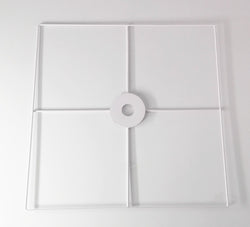 16x16 Hub for Pockets up to 17.2 Wide Pockets White