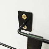 6.7"WX 5.9"H 12-Pocket Adjustable Display Rack Wallmount Greeting Card Holder 11608-TRIPPLE-BLACK-NEW
