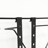 6.7"WX 5.9"H 12-Pocket Adjustable Display Rack Wallmount Greeting Card Holder 11608-TRIPPLE-BLACK-NEW