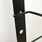 6.7"WX 5.9"H 12-Pocket Adjustable Display Rack Wallmount Greeting Card Holder 11608-TRIPPLE-BLACK-NEW