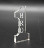 2.16W x 4.3H x 0.4D Number 1 BROTHER Tabletop Gift 11617 BRO