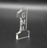 2.16W x 4.3H x 0.4D Number 1 GRANDMA Tabletop Gift 11617 GMA