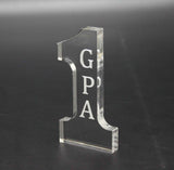 2.16W x 4.3H x 0.4D Number 1 GRANDPA Tabletop Gift 11617 GPA
