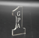 2.16W x 4.3H x 0.4D Number 1 GRANDPA Tabletop Gift 11617 GPA