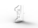 2.16W x 4.3H x 0.4D Number 1 MOM Tabletop Gift 11617