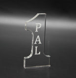 2.16W x 4.3H x 0.4D Number 1 PAL Tabletop Gift 11617 PAL