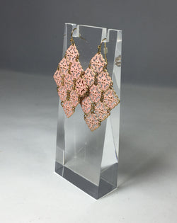 Clear Acrylic Plexiglass Necklace Jewelry Stand Countertop Display 11620 12B